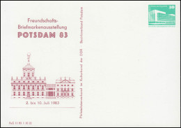 PP 17/37 Bauwerke 10 Pf Ausstellung POTSDAM 83, ** - Sonstige & Ohne Zuordnung