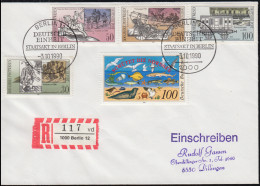 Sonderstempel BERLIN 3.10.1990 DEUTSCHE EINHEIT STAATSAKT IN BERLIN Auf R-Brief - Non Classés