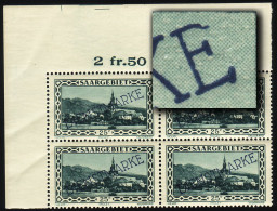 Dienstmarke 25XI Aufdruckmarke 25 C - ER-Vbl. Oben Links Mit PLF XI, ** - Unused Stamps