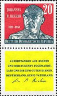 DDR PERSONAJE 1959 Yv 448 MNH - Unused Stamps