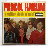 DISQUE 45 T PROCOL HARUM - A WHITER SHADE OF PALE 1967 - Rock