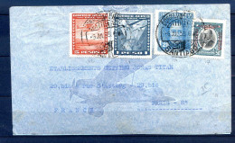 060524  COURRIER 18EME VOL AVION DE MERMOZ  LA CROIX DU SUD   RARE+++   09/07/1935 - 1927-1959 Storia Postale