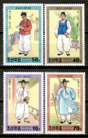 Korea North 2001 Corea / Folk Costumes MNH Trajes Típicos Folklore Kostüme / Hu79  30-19 - Otros & Sin Clasificación