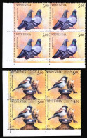 India 2010 MNH 2v  Lt Lo Corner Blk, Birds, Pigeon, Sparrow - Mussen