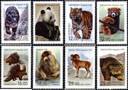 220985 MNH KIRGUIZISTAN 2008 FAUNA ASIATICA - Kirgizië