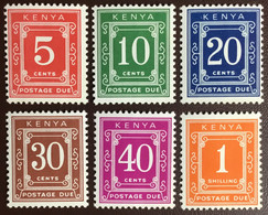 Kenya 1967 Postage Due Set MNH - Kenya (1963-...)