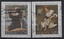 Italy 1978  Italienische Kunst  (o) Mi.1621-1622 - 1971-80: Gebraucht