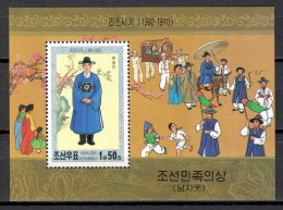 Korea North 2001 Corea / Folk Costumes MNH Trajes Típicos Folklore Kostüme / Lz03  29-44 - Other & Unclassified