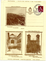 Tarjeta Con Matasellos Commemorativo De Capitulaciones 1991 - Storia Postale