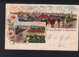 Dt. Reich Litho Frankfurt Bockenheim 1901 - Frankfurt A. Main