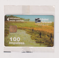 GUINEA BISSAU - Fishing 100 Impulsos Chip Phonecard - Guinea – Bissau