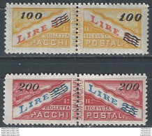 San Marino 1948-50 Pacchi 2v. MNH Sass. N. 33/34 - Other & Unclassified