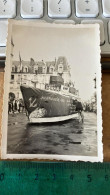 Real  Photo  La Cavalcade , Carnaval. Fete De Village -  DEFILE CHARS BATEAU POMME A CIDRE - Places