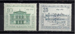 DDR ANIVERSARIO 1959 Yv 391/2 MNH - Ungebraucht