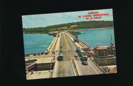 CPSM  35 Barrage De L'usine Maremotrice De La Rance Bretagne Entre Saint-Malo Et Dinard - Autres & Non Classés