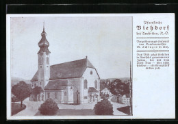 AK Viehdorf, Pfarrkirche, Entwurf Von Dombaumeister M. Schlager Aus Linz  - Sonstige & Ohne Zuordnung