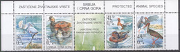 Serbia And Montenegro 2005  Protected Animal Species MNH VF - Serbien