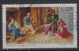 Italy 1978  Weihnachten (o) Mi.1631 - 1971-80: Afgestempeld