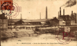 FRANCIA. FRANCE. MONTLUÇON. Sortie Des Ouvriers Des Usines Saint Jacques - Montlucon