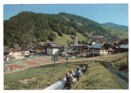 LA CLUSAZ Station Des Aravis Les Pistes De Luge Au Coeur De La Station (carte Photo Animée) - La Clusaz