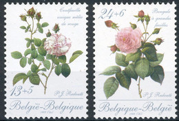 Bloemen Fleurs Belgique Belgie 1989 Yvertnr 2318-19 *** MNH Cote 4.50 Euro - Rose