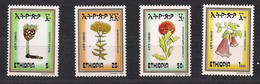 Ethiopie Ethiopia 1984 Yvertn° 1094-1097 *** MNH Cote 35 FF Flore Fleurs Bloemen Flowers - Altri & Non Classificati