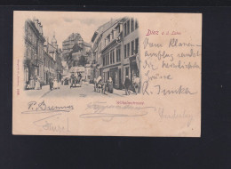 Dt. Reich AK Diez Wilhelmstrasse 1898 - Diez