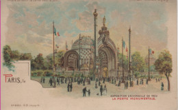 PARIS-Exposition Universelle De 1900-La Porte Monumentale (colorisé) 663 - Exhibitions