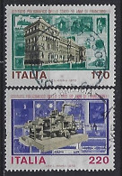 Italy 1979  50 Jahre Briefmarkenherstellung In Der Staatsdruckerei (o) Mi.1636-1637 - 1971-80: Usados