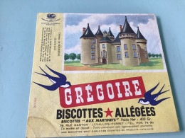 Biscottes GRÉGOIRE - Buvard - Biscottes