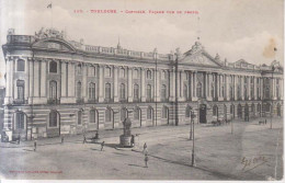 Toulouse Capitole Façade Vue De Profil Carte Postale Animee  1903 - Toulouse