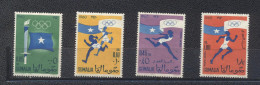 Somalie 1960- Olympic Games Inscibed "1960" Set (4v) - Sommer 1960: Rom