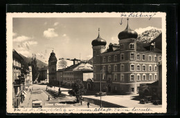 AK Lienz /Tirol, Strassenpartie Mit Café Lienzerhof  - Other & Unclassified