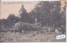 MOURIOUX- UN GROUPE DE FAUCHEURS- PRES DE L EGLISE- TOP- VOIR LOT 194605743 - Autres & Non Classés