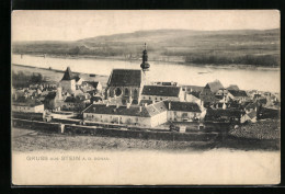 AK Stein A. D. Donau, Teilansicht Mit Kirche  - Other & Unclassified