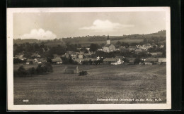 AK Oberndorf An Der Melk, Teilansicht Mit Kirche  - Autres & Non Classés