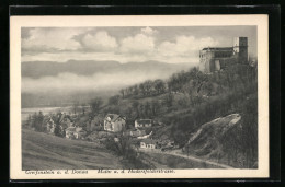 AK Greifenstein A. D. Donau, Hadersfelderstrasse Mit Burg  - Sonstige & Ohne Zuordnung