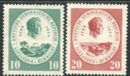 DDR PERSONAJE 1959 Yv 399/400 MNH - Neufs