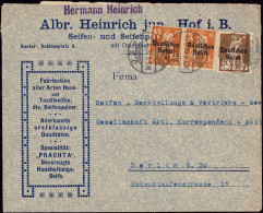 604245 | Dekorativer Brief Der Seifenfabrik Albrecht Heinrich, Prachta, Werbung | Hof (W 8670) - Covers & Documents