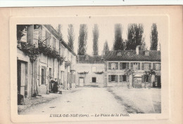 L ISLE DE NOE...place De La Poste  Edit J.tapie  Lectoure.. - Andere & Zonder Classificatie