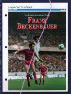 (alm) FRANZ BECKENBAUER FOOTBALL BAYERN MUNCHEN - Sonstige & Ohne Zuordnung