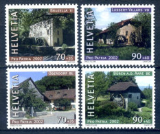 Switzerland 2002 Suiza / Pro Patria Architecture MNH Arquitectura / Hz32  34-6 - Sonstige & Ohne Zuordnung