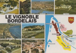 LE VIGNOBLE BORDELAIS , MULTIVUE COULEUR REF 16307 - Autres & Non Classés