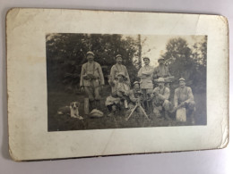 Carte Photo Militaire.militaria.guerre.WW1..régiment Artillerie - 1914-18