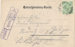 Bosnia-Herzegovina/Austria-Hungaria, Year 1906, Picture Postcard Sent From Zenica, Auxiliary Post Office/Ablage "RUDNIK" - Altri & Non Classificati