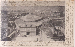 Sens Vue Panoramique Le Marche Couvert  1901 - Sens