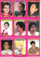 CT72 - SERIE COMPLETE 144 CARTES MERLIN - BOLLYWOOD - Sonstige & Ohne Zuordnung