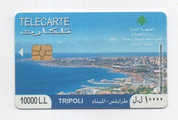Lebanon Tripoli Used Phonecard 2012 Telecarte Liban - Libano