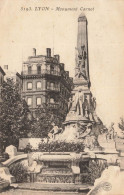 FRANCE - Lyon - Monument Carnot - Carte Postale Ancienne - Other & Unclassified