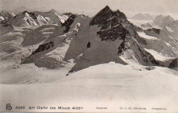 4V4Sb   Suisse Am Gipfel Des Mönch 4105m - Other & Unclassified